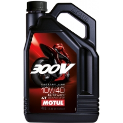 Synthetic Oil MOTUL 300V FACTORY LINE 4T 10W-40 4L
